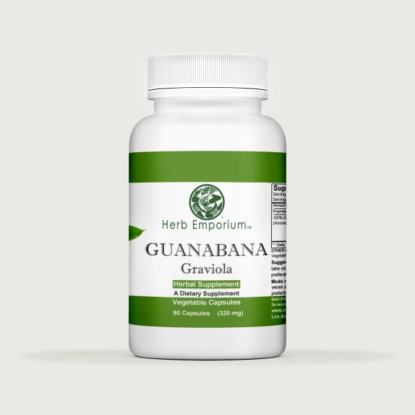 Graviola / Guanabana 90 Vegetable Capsules