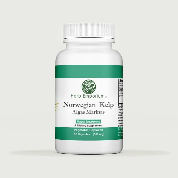 Norwegian Kelp / Algas Marinas 90 Vegetable Capsules