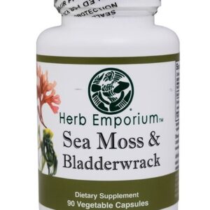 Seamoss & Bladderwrack 90 Vegetable Capsules