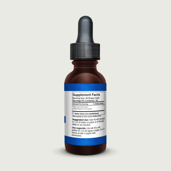 Palo Azul Extract 1 fl oz (30ml) Supplement Facts