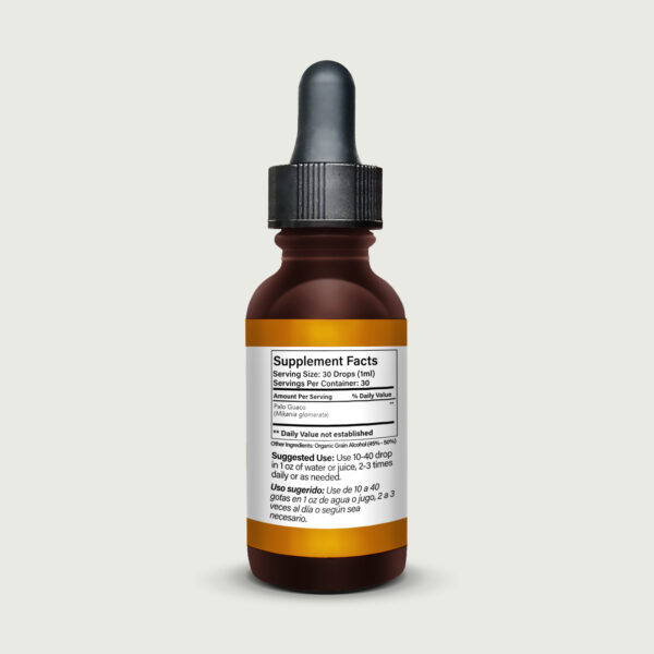 Palo Guaco Extract 1 fl oz (30ml) Caution Statement